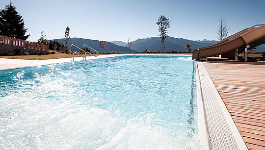 Swimming pool at the Alpenhof